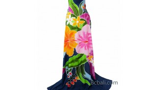 new design rayon sarongs hand painting made in bali